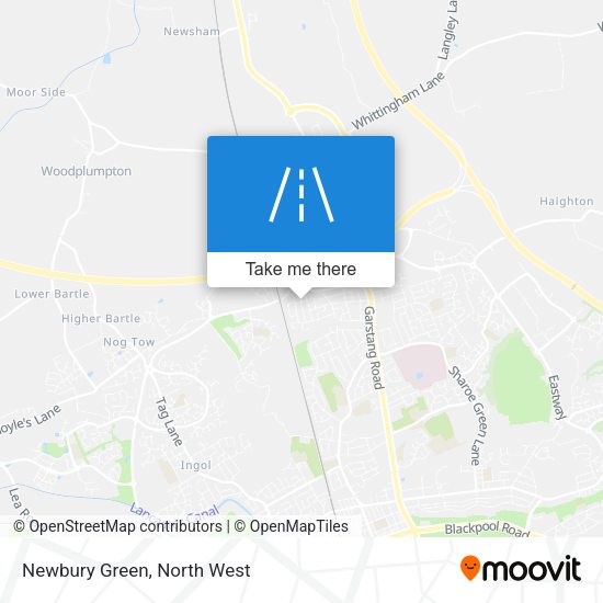 Newbury Green map