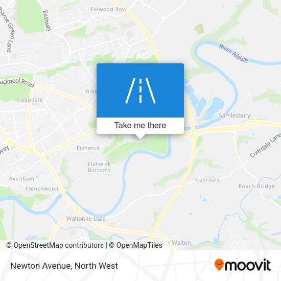 Newton Avenue map