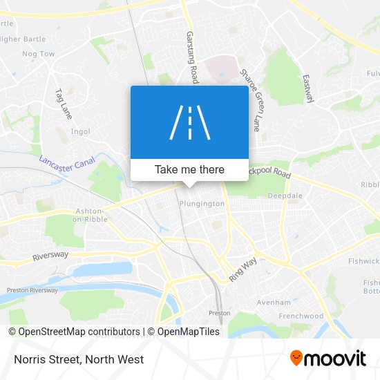 Norris Street map