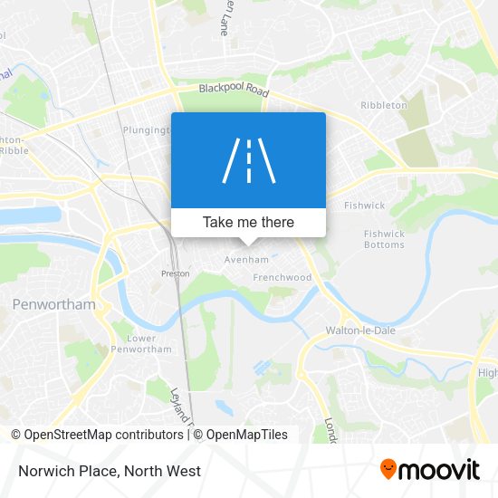 Norwich Place map
