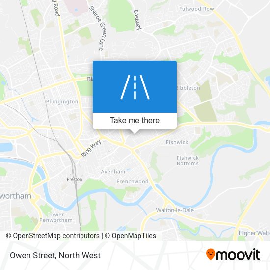 Owen Street map