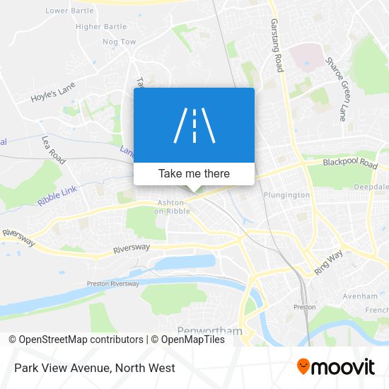 Park View Avenue map