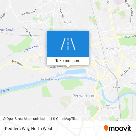 Pedders Way map