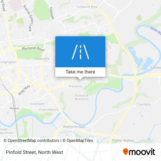 Pinfold Street map