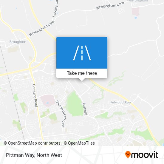 Pittman Way map