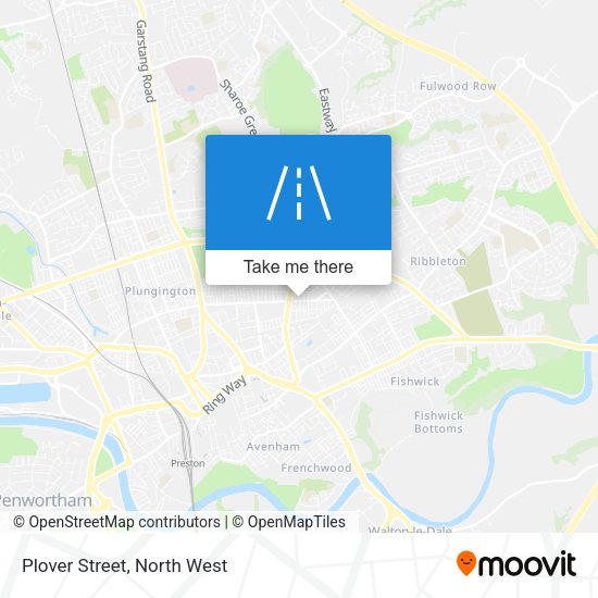 Plover Street map