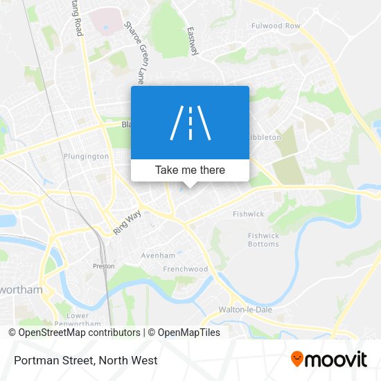 Portman Street map