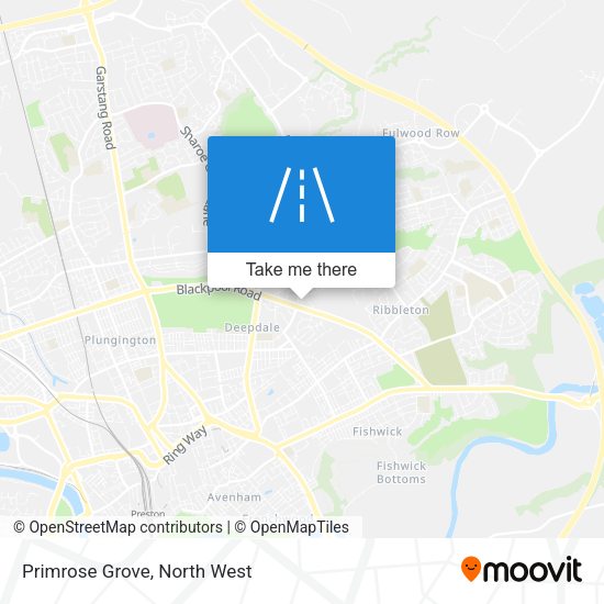 Primrose Grove map