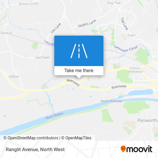 Ranglit Avenue map