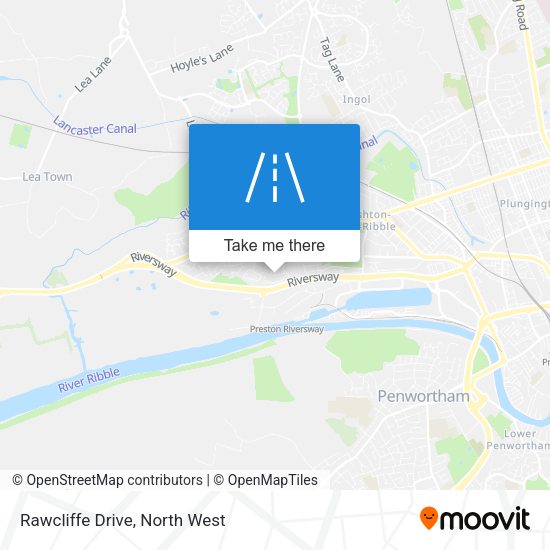 Rawcliffe Drive map