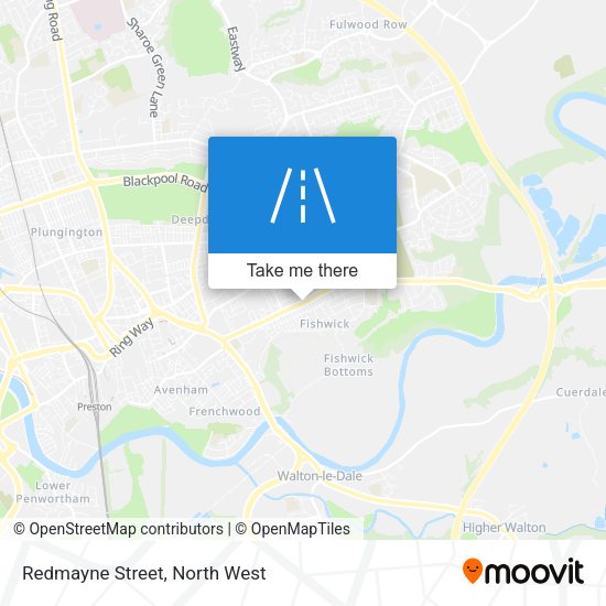 Redmayne Street map