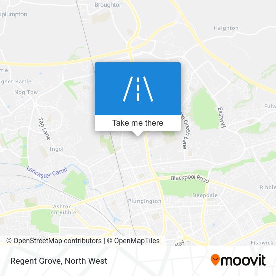 Regent Grove map