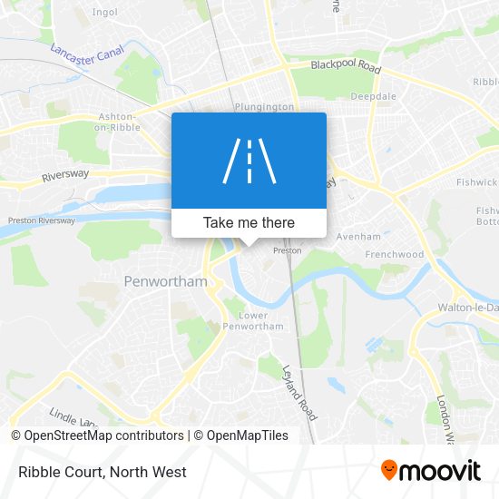 Ribble Court map