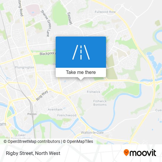 Rigby Street map