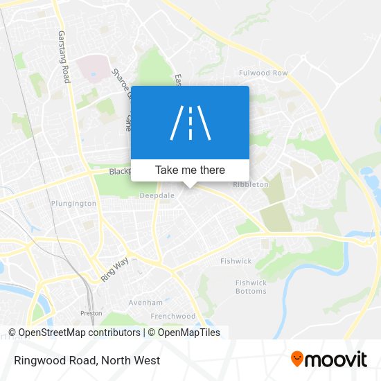 Ringwood Road map