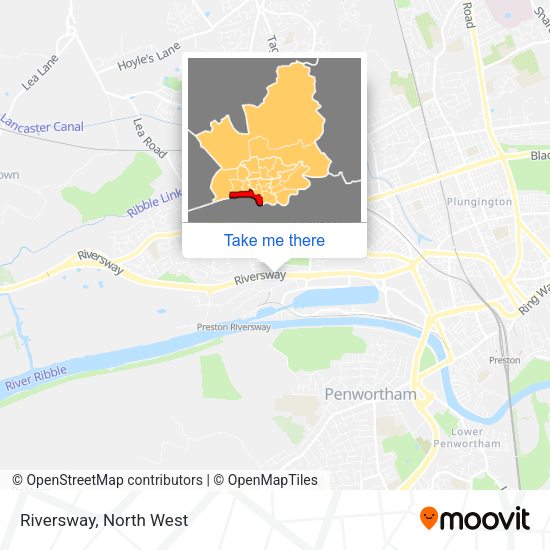Riversway map