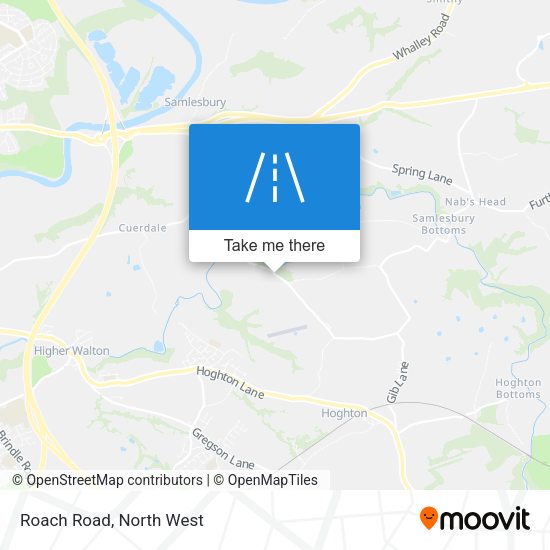 Roach Road map