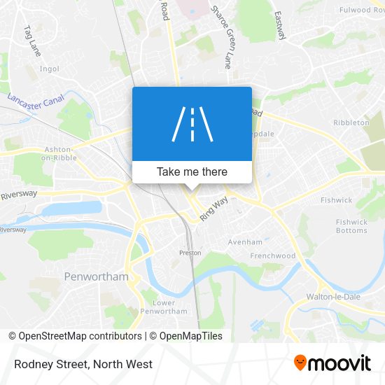 Rodney Street map