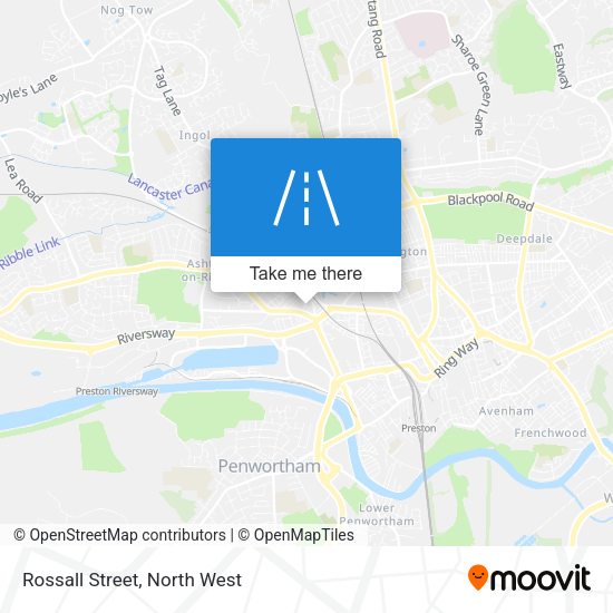 Rossall Street map
