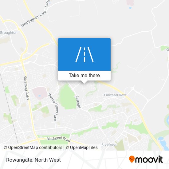 Rowangate map
