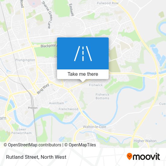 Rutland Street map
