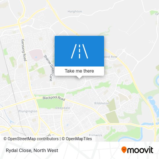 Rydal Close map