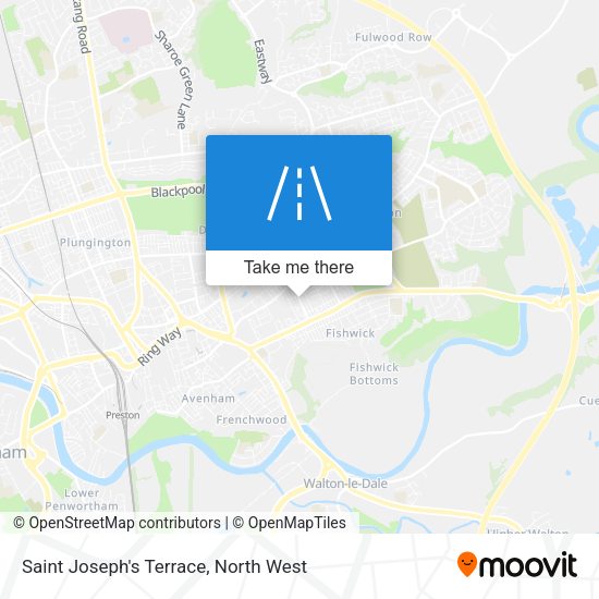Saint Joseph's Terrace map