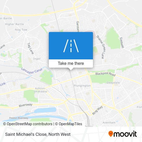 Saint Michael's Close map