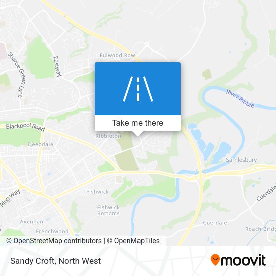 Sandy Croft map