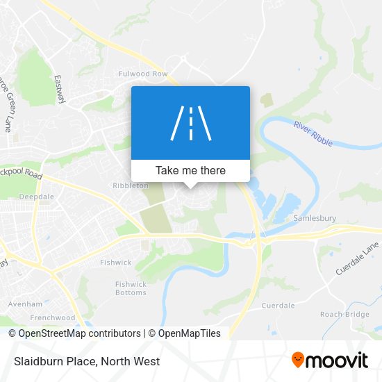 Slaidburn Place map