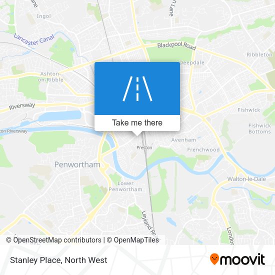 Stanley Place map