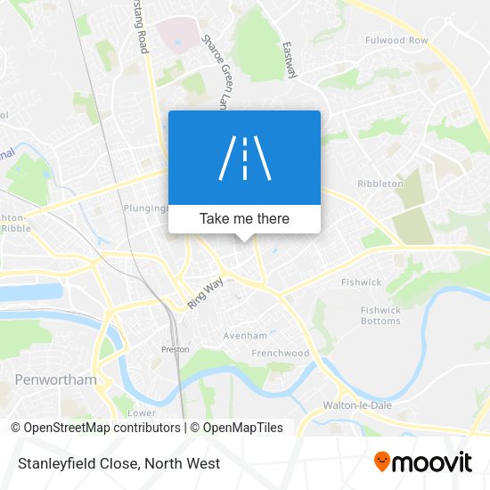 Stanleyfield Close map