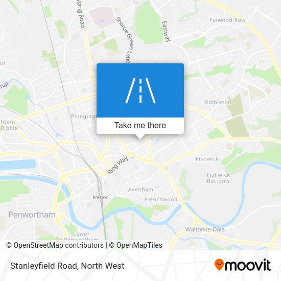 Stanleyfield Road map