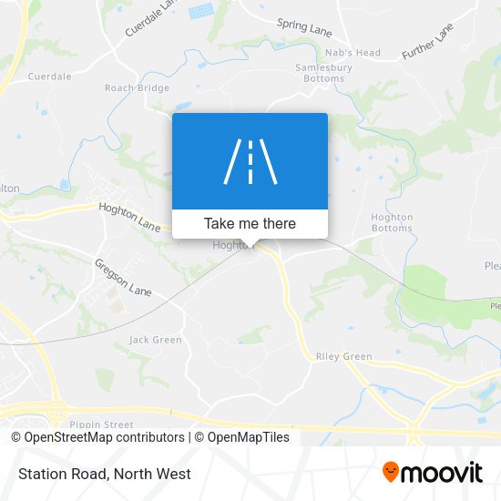 Station Road map