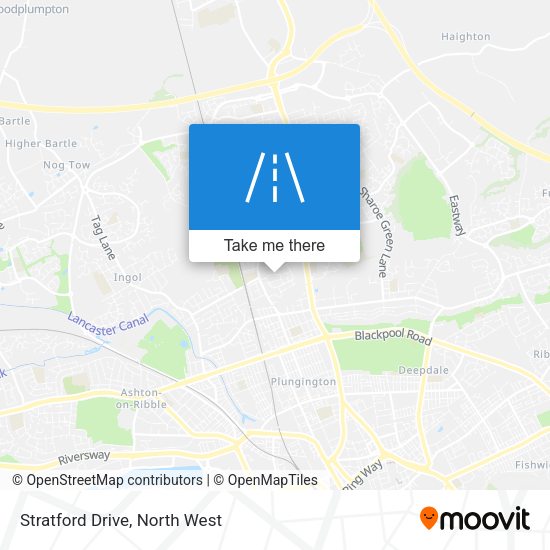 Stratford Drive map