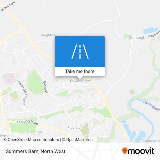 Summers Barn map