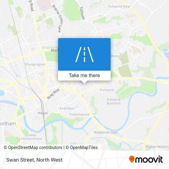 Swan Street map