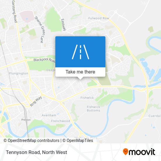 Tennyson Road map