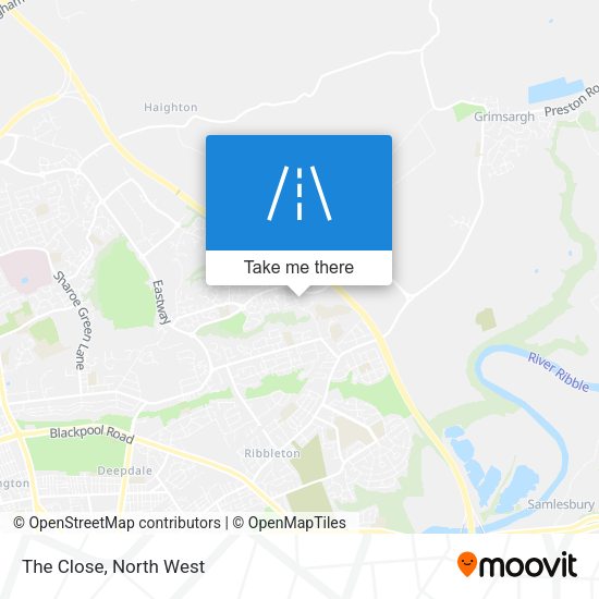 The Close map