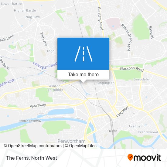 The Ferns map