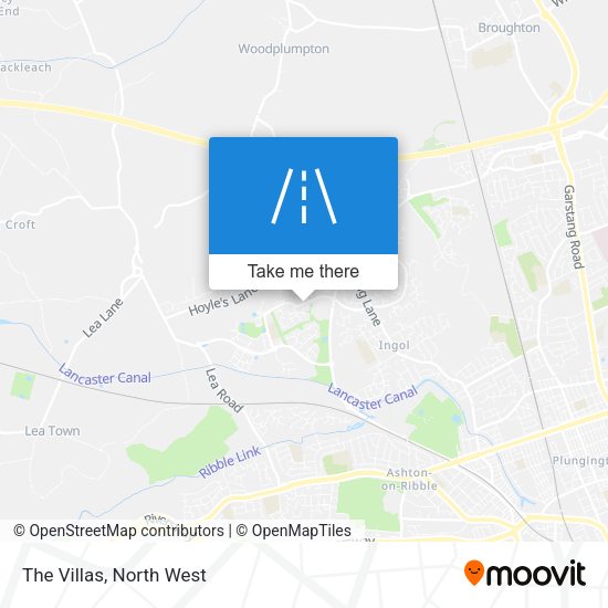 The Villas map