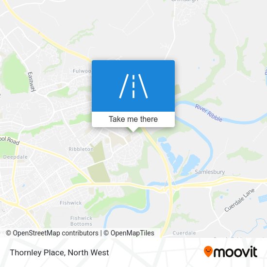 Thornley Place map