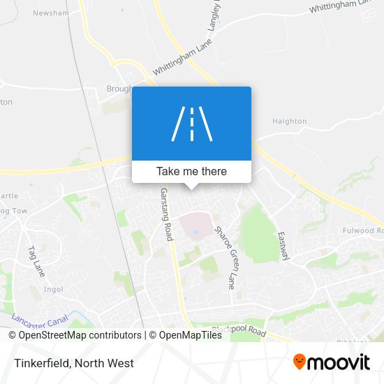 Tinkerfield map