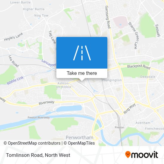 Tomlinson Road map