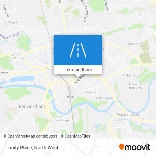 Trinity Place map