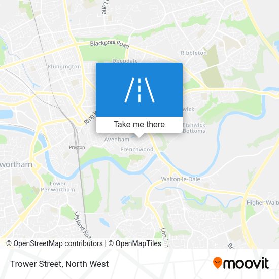 Trower Street map
