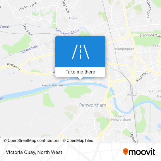 Victoria Quay map