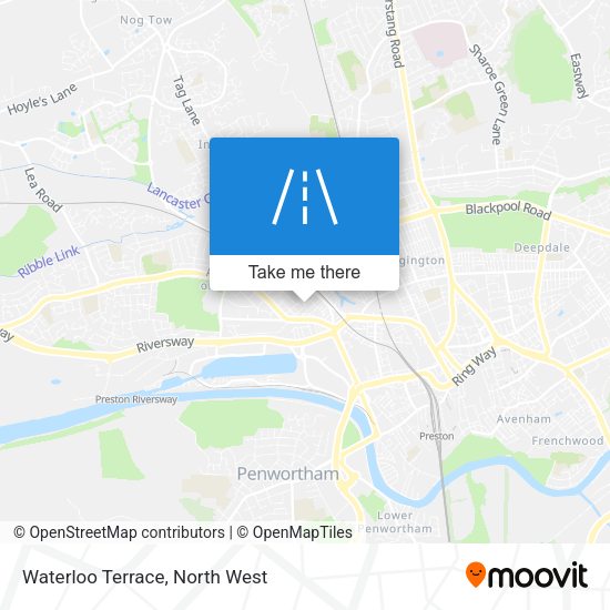 Waterloo Terrace map