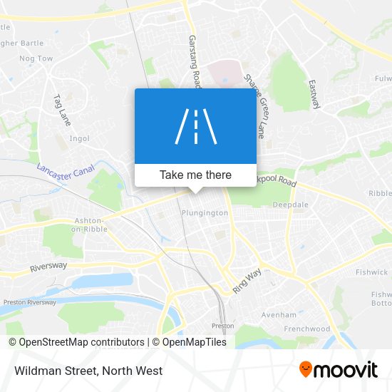 Wildman Street map