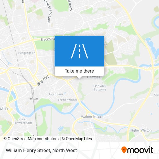 William Henry Street map
